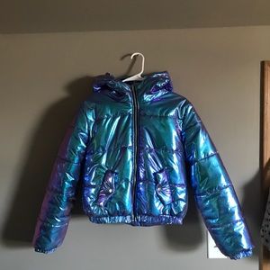 Cropped Puffer Jacket